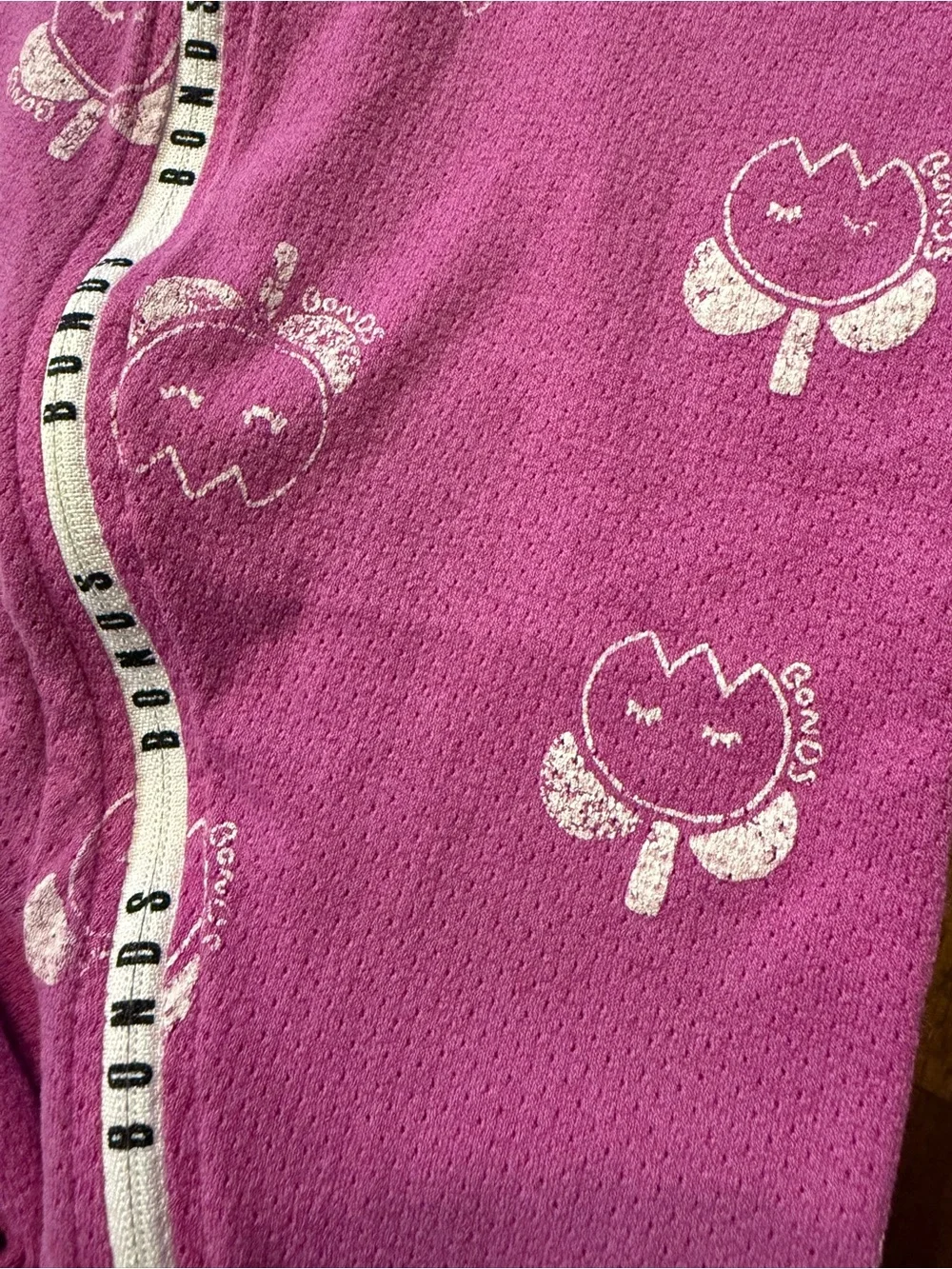 🍒 Bonds Australia wonder cool double zip sleeper pajamas sz 2 (18-24 mths) soft